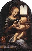 LEONARDO da Vinci Benois Madonna oil painting on canvas